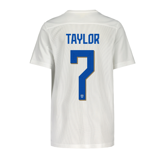 Suomi Virallinen Kotipelipaita 2023/24, Taylor painatus, Lapset