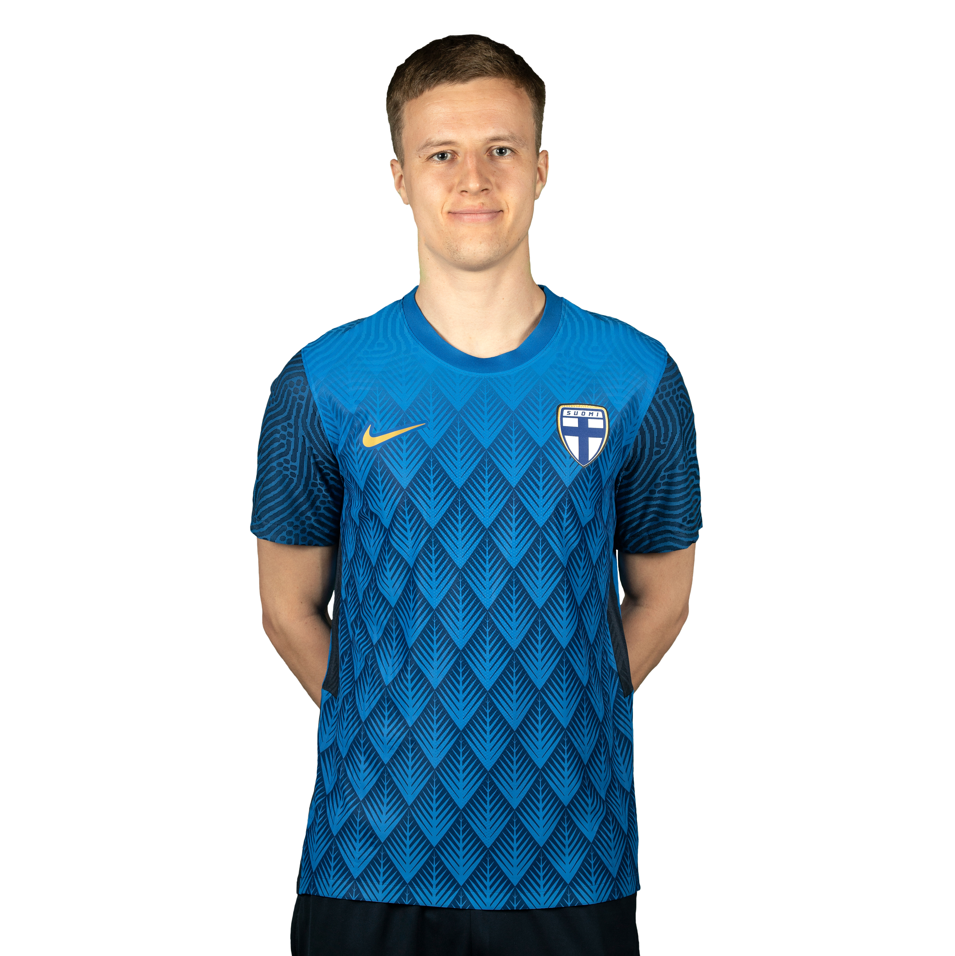 Suomi Virallinen Vieraspelipaita 2023/24, Ivanov painatus