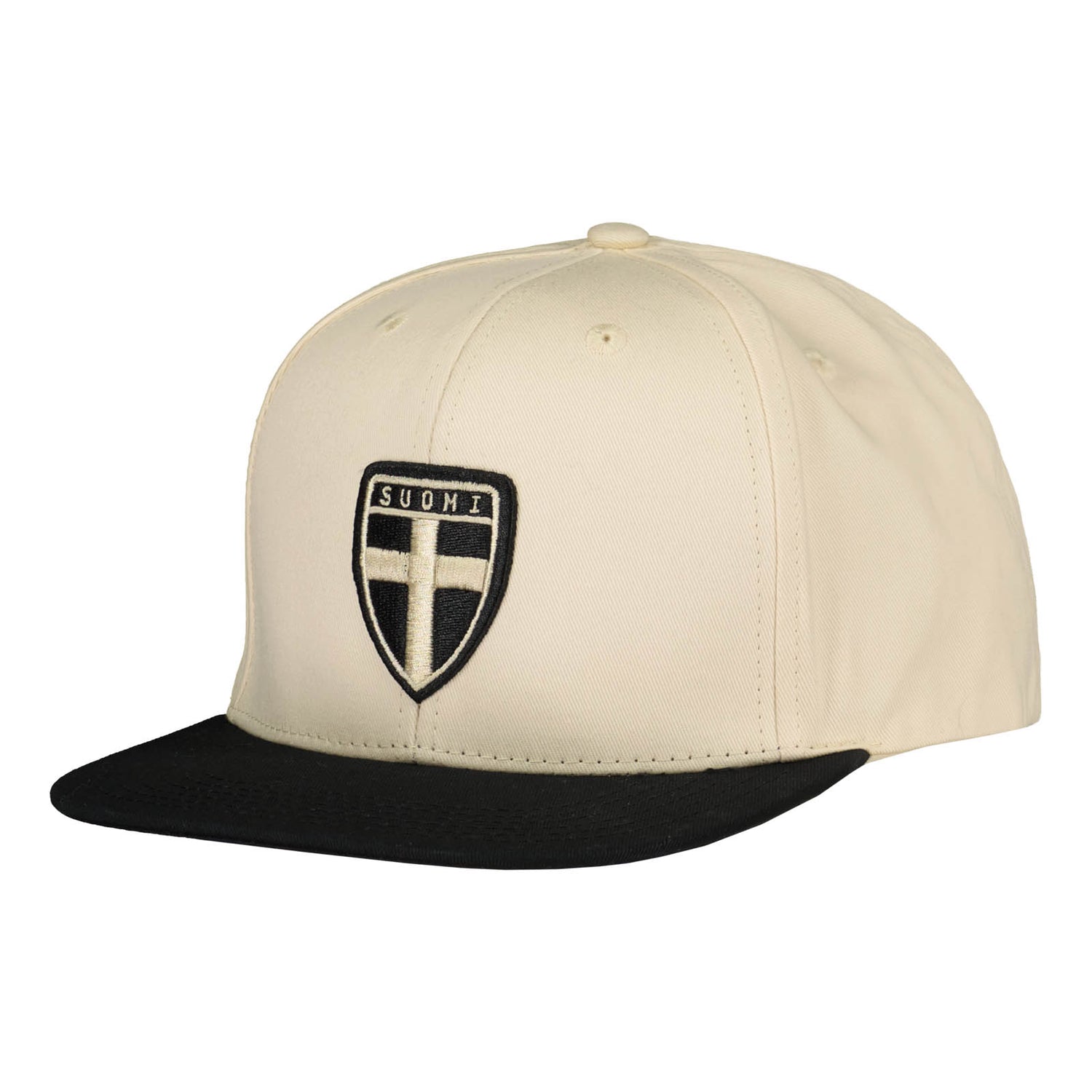 Suomi Snapback lippis, Luonnonvalkoinen