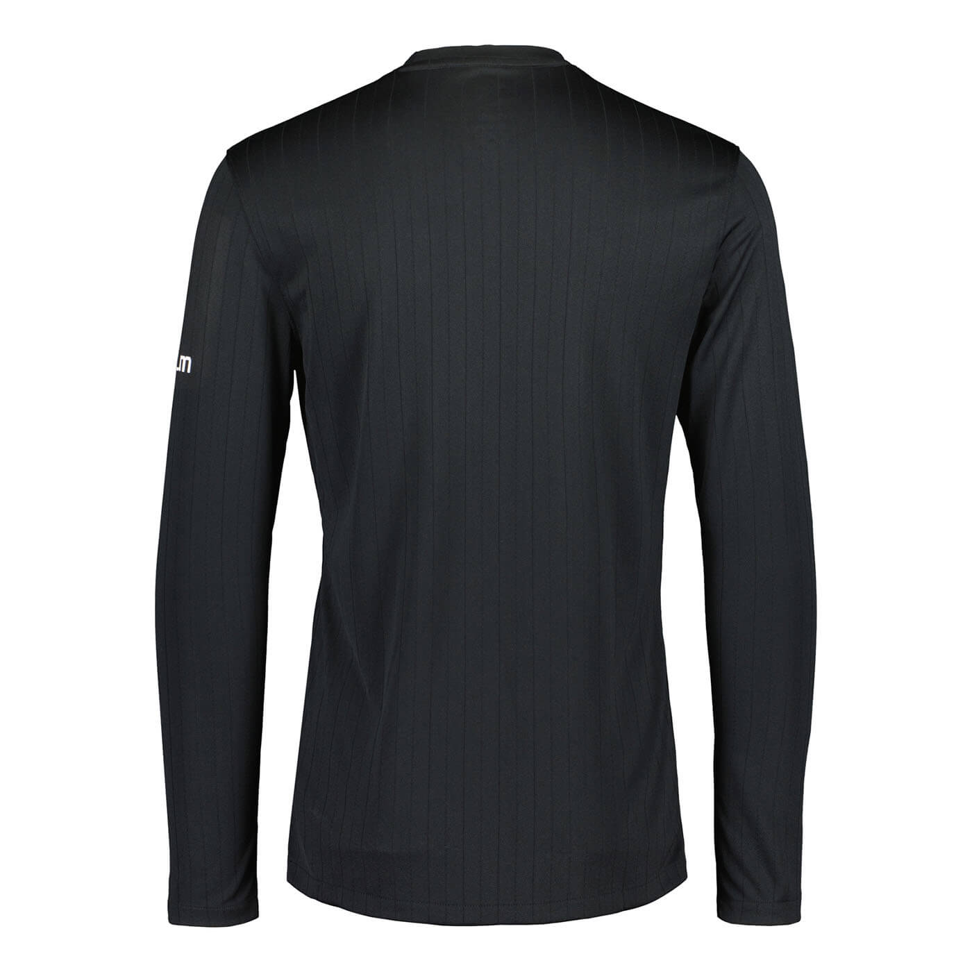 Erotuomarin pitkähihainen paita + erotuomarinmerkki, Musta