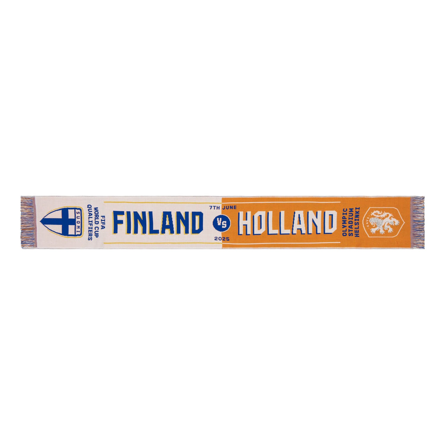 Suomi - Hollanti, ottelukaulahuivi