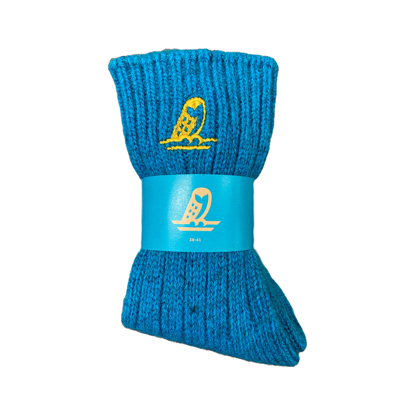 Helmi Wool Socks, Turquoise
