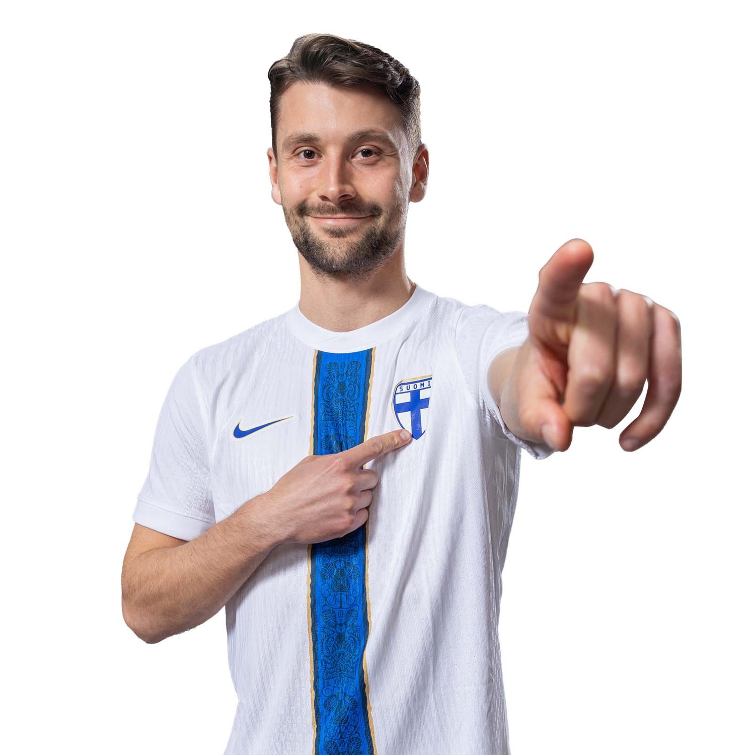 Suomi Virallinen Kotipelipaita 2025/26, Player Edition