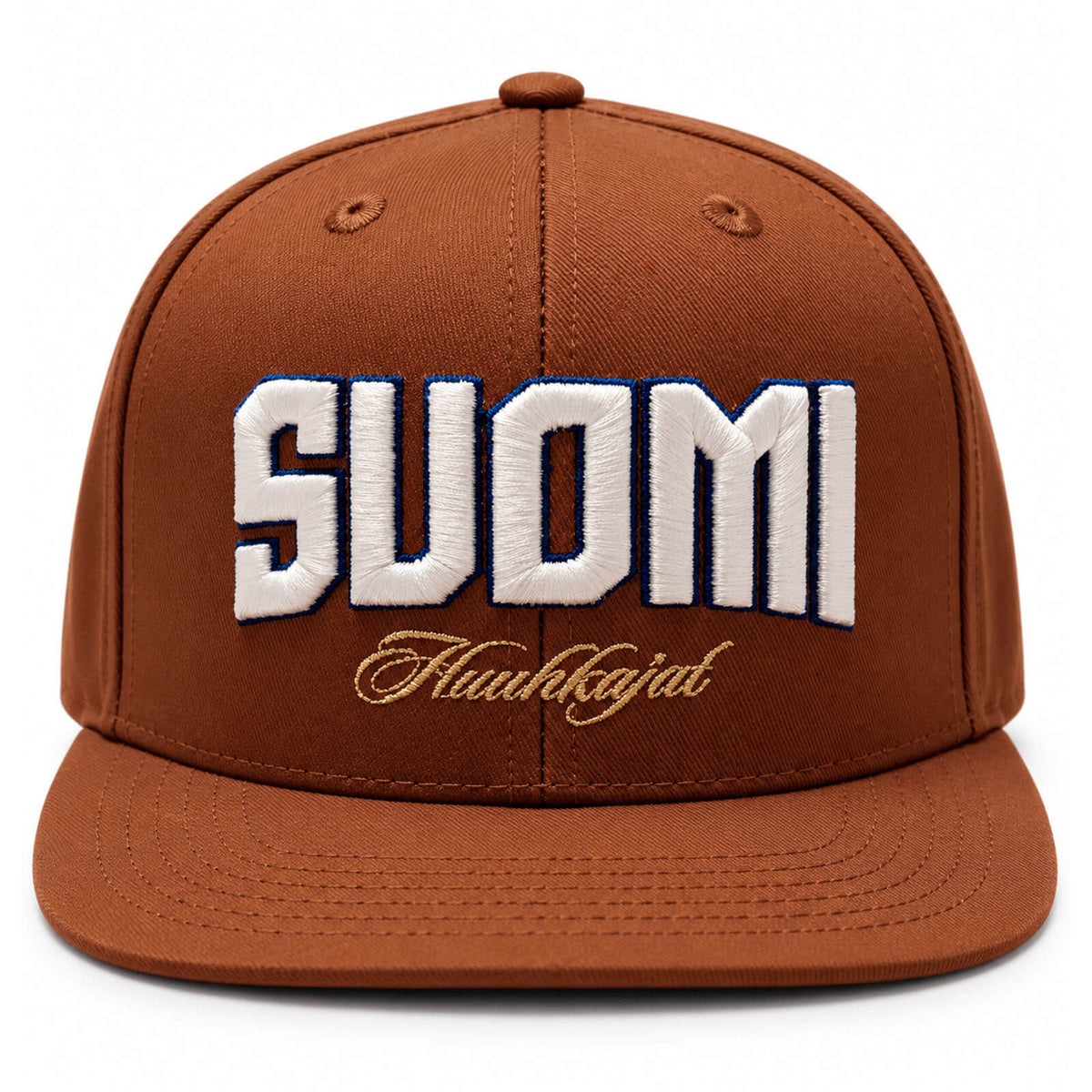Suomi Huuhkajat Snapback lippis, Ruskea