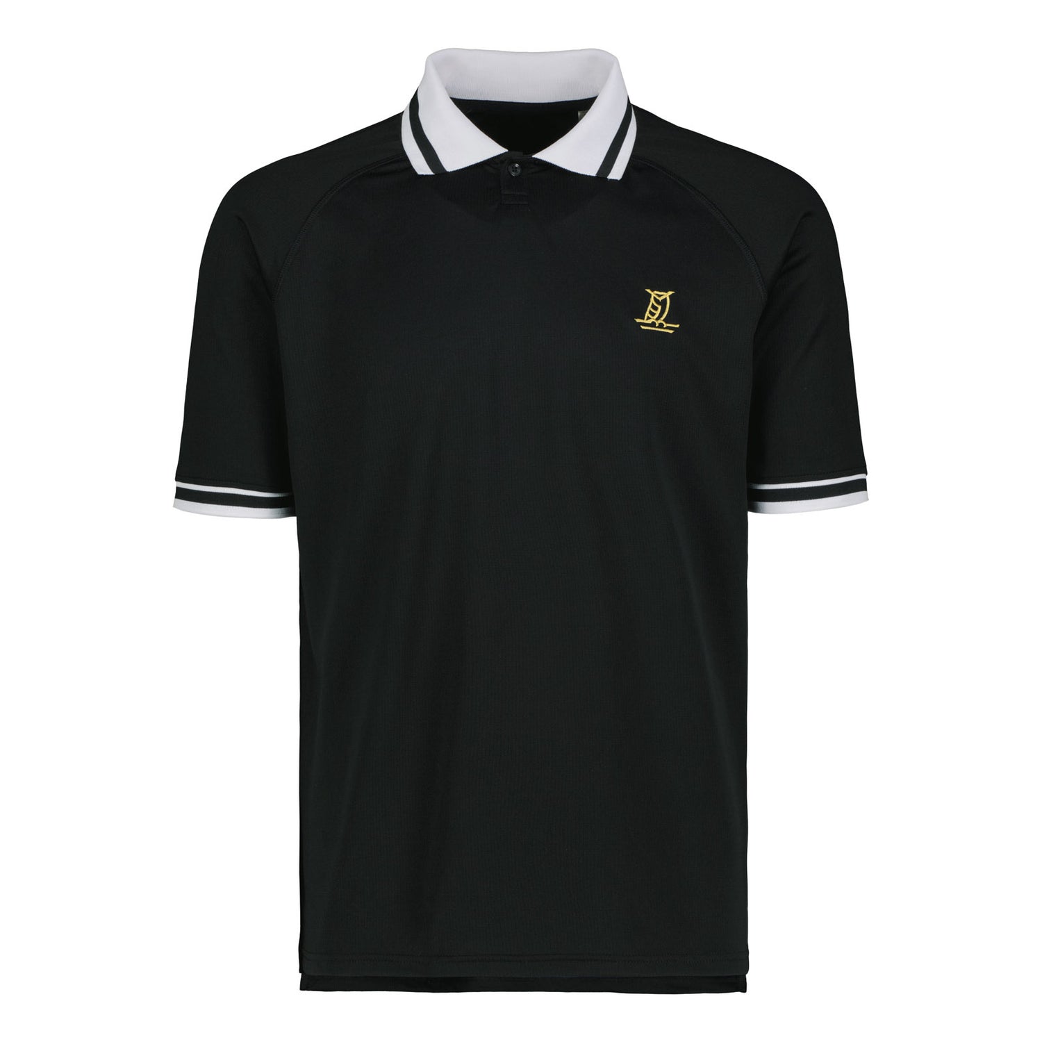 Bubi Jersey Polo, Musta