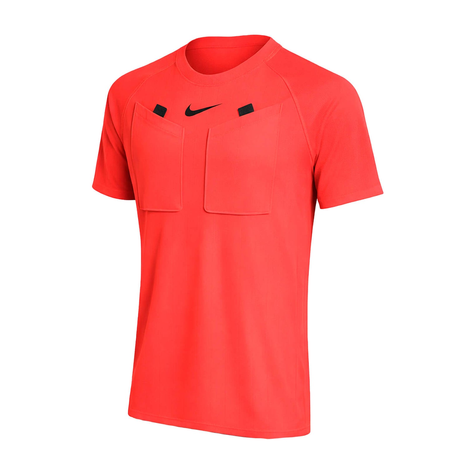 Erotuomarin virallinen Dri-FIT Referee III lyhythihainen paita + erotuomarimerkki, Punainen