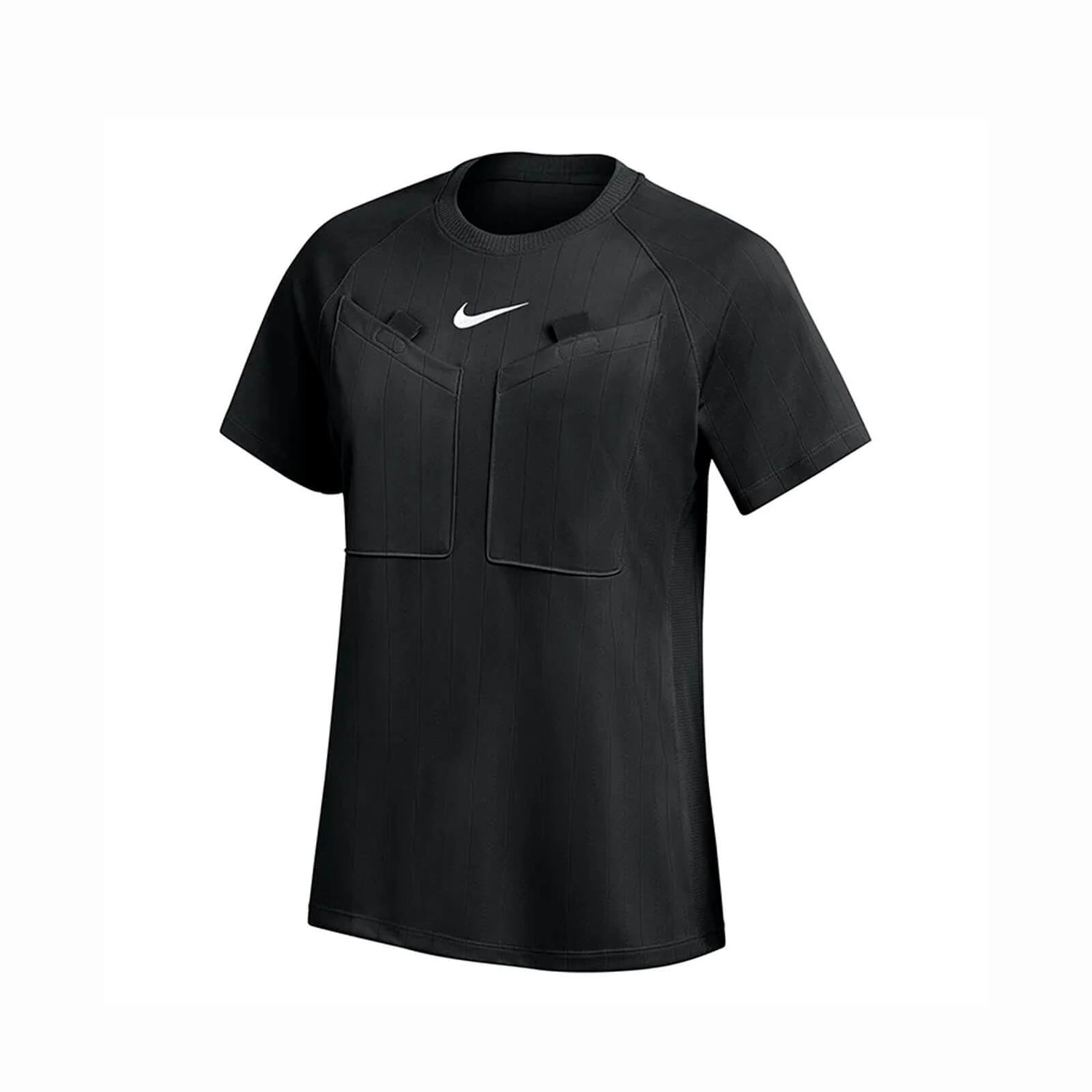 Erotuomarin 2026 virallinen Dri-FIT lyhythihainen paita + erotuomarimerkki, Musta, Naiset