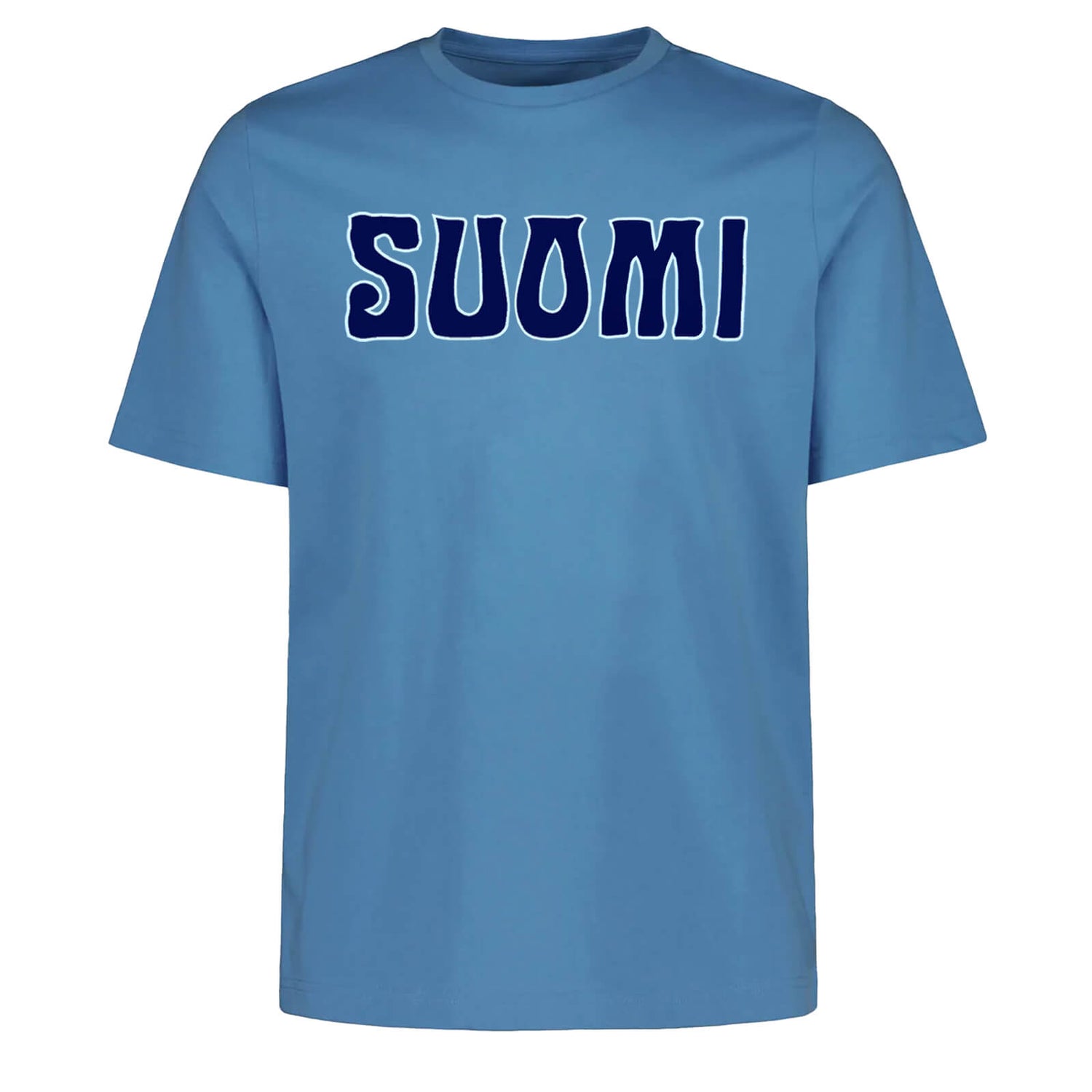 SUOMI by Klaus Haapaniemi t-paita, Vaaleansininen
