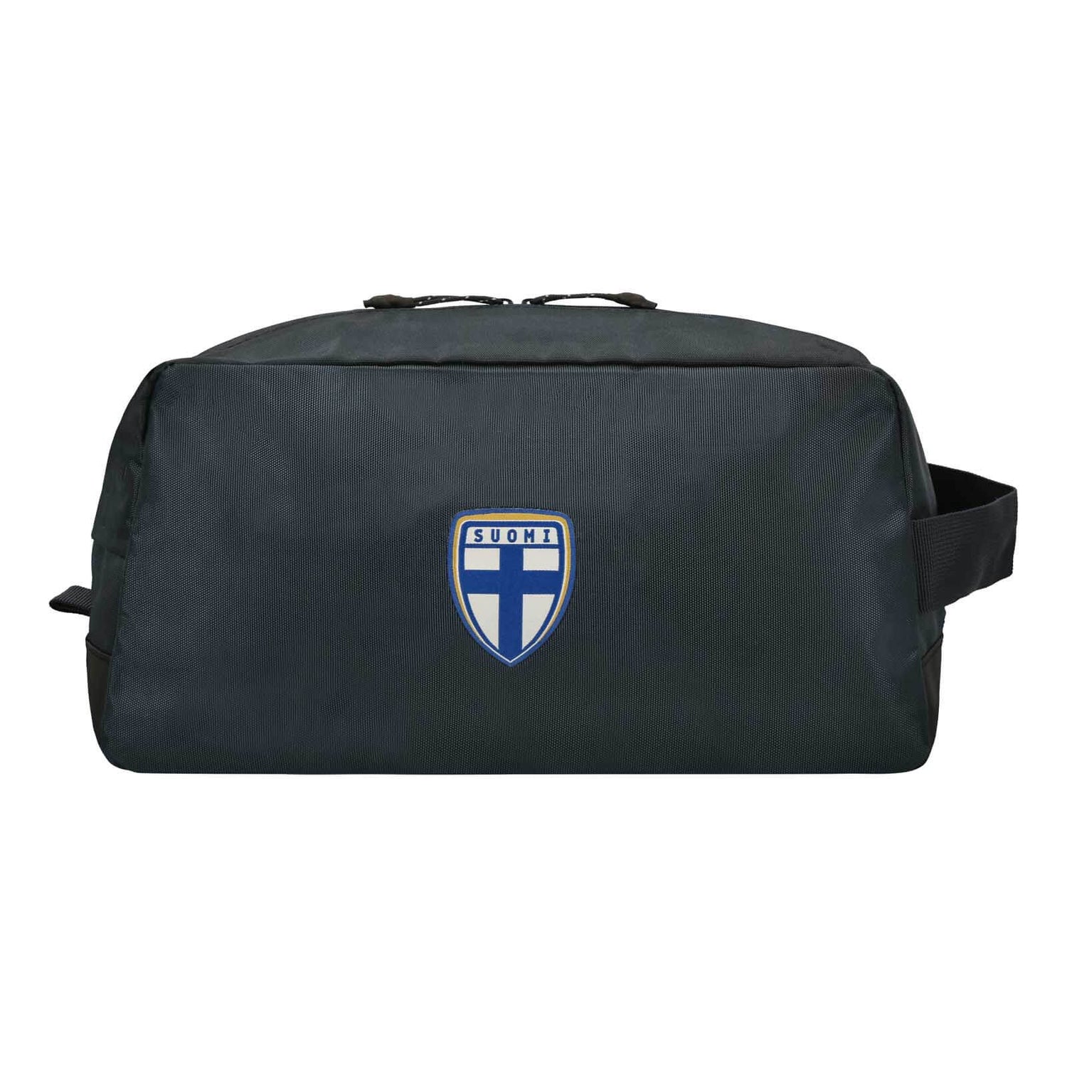 Finland crest shoe bag, Navy Blue