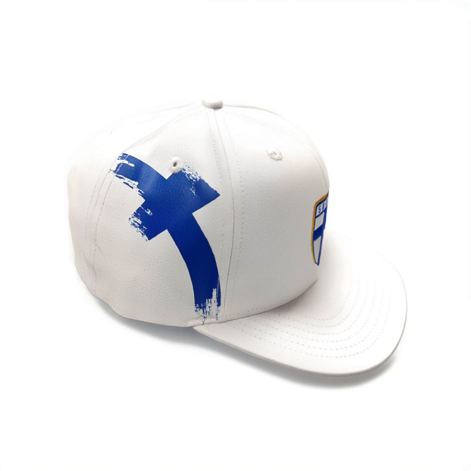 Suomi Lippu/Vaakuna Snapback Cap - White