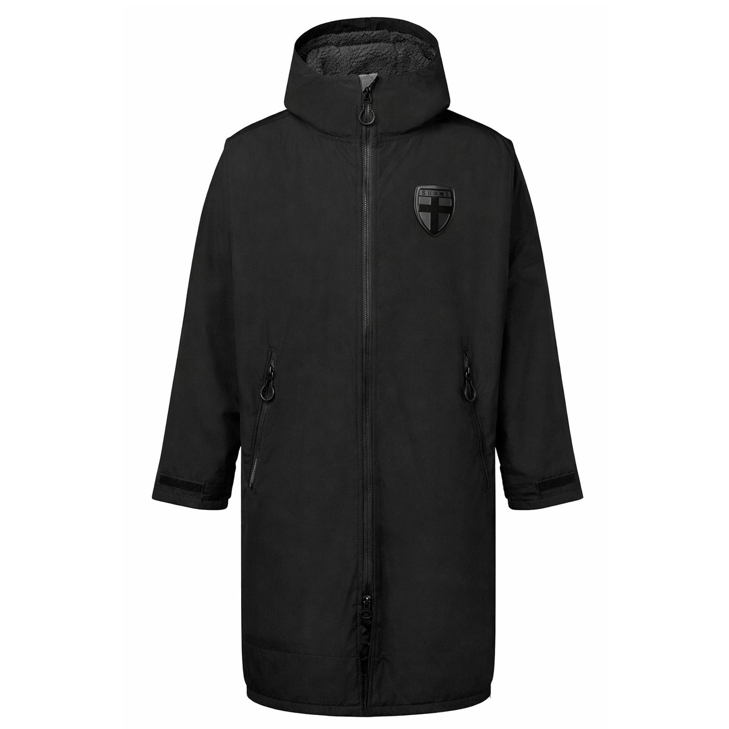 Suomi Black Edition waterproof replacement parka, Black