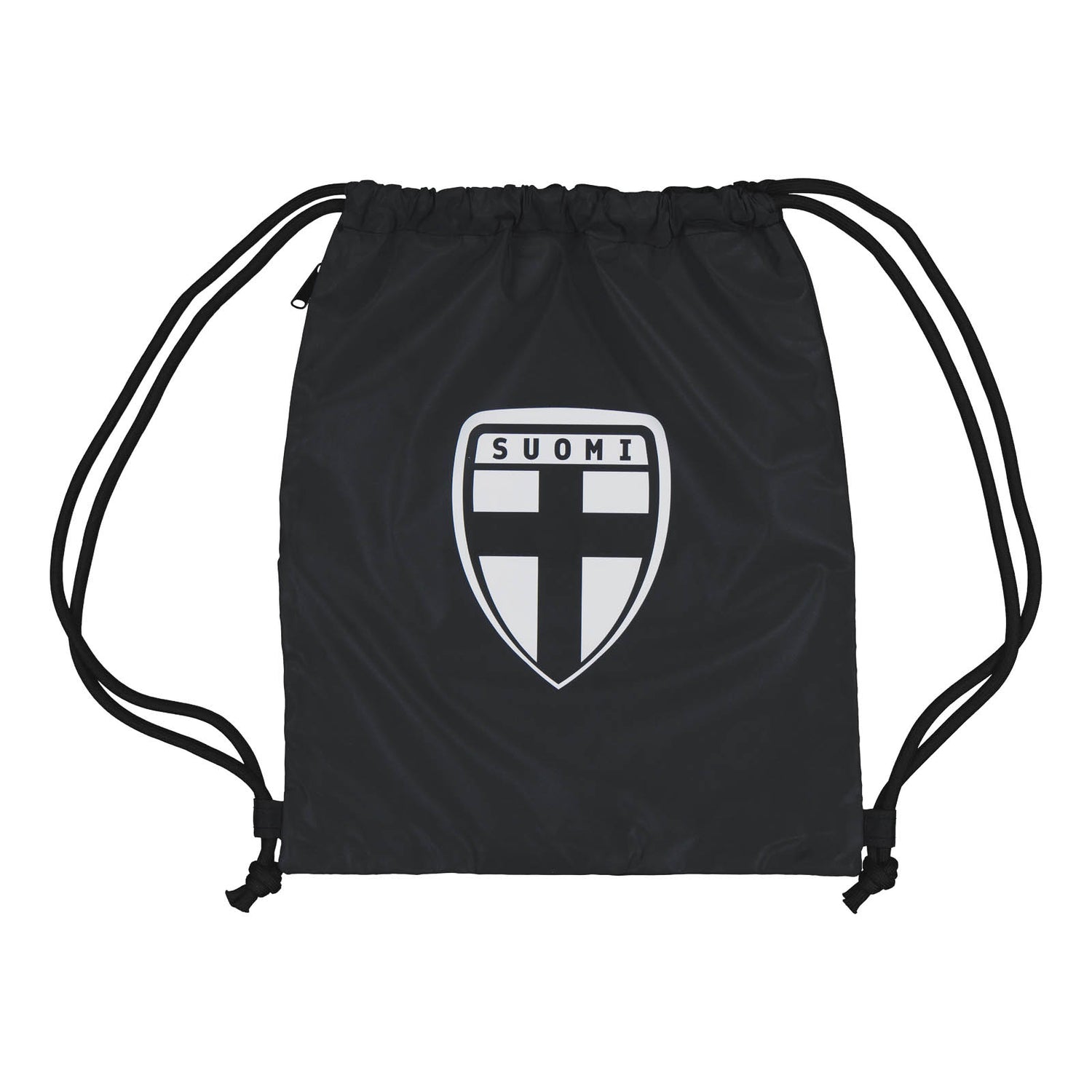 Finland reflective gym bag, Black