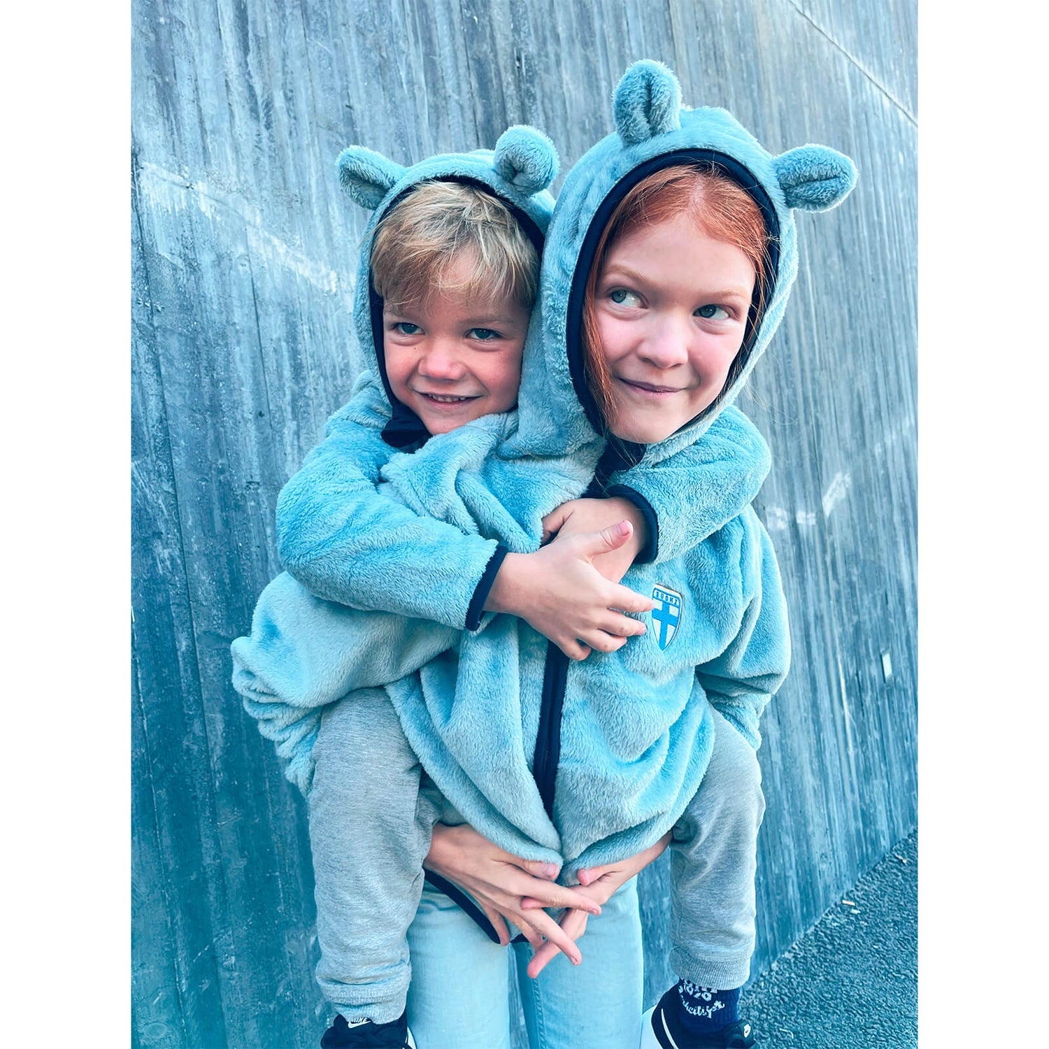 Finland Teddy Hoodie, Kids