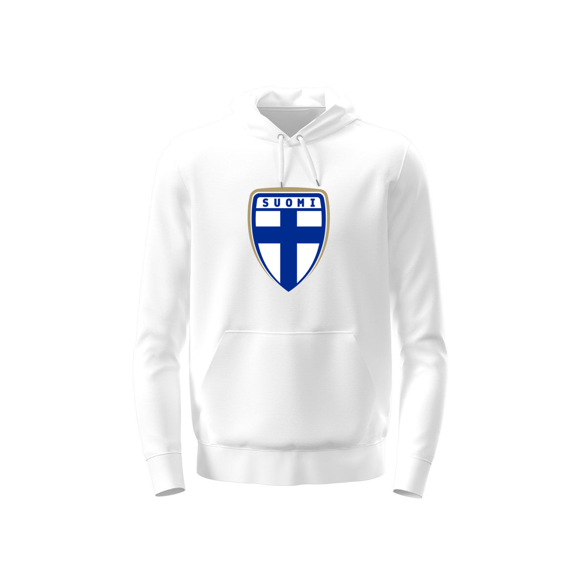 Suomi vaakuna 2.0 huppari, Valkoinen