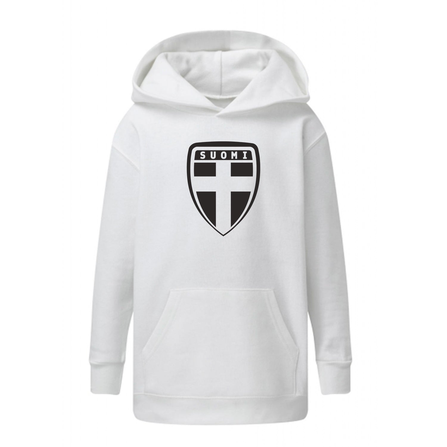 Vaakuna hoodie, White, Children