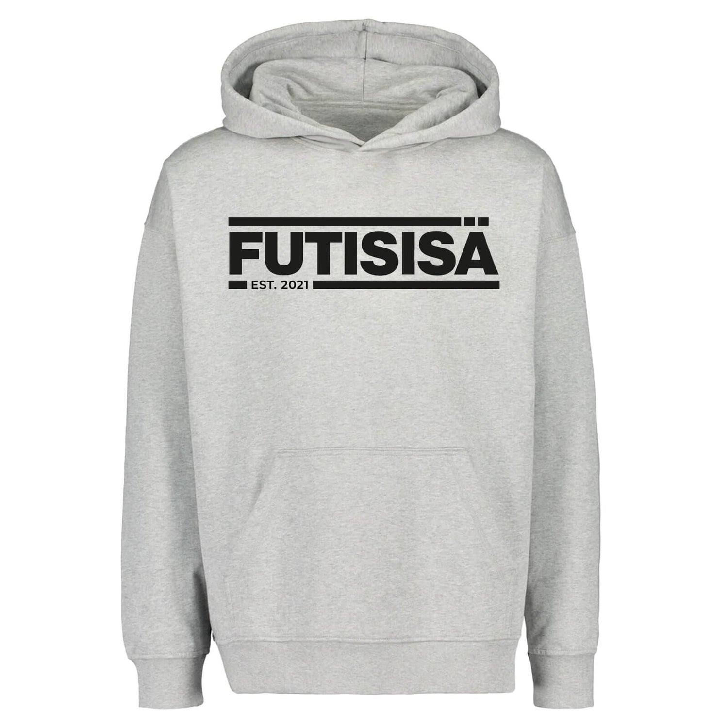 Futisisä Est Boxy Huppari, Harmaa