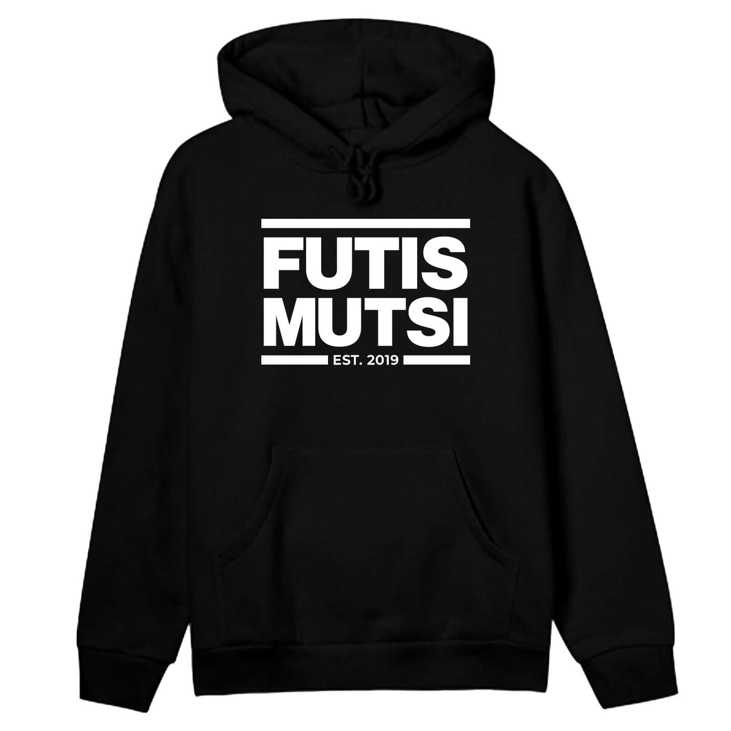 Futisfaija Football Boxy Hoodie, Black