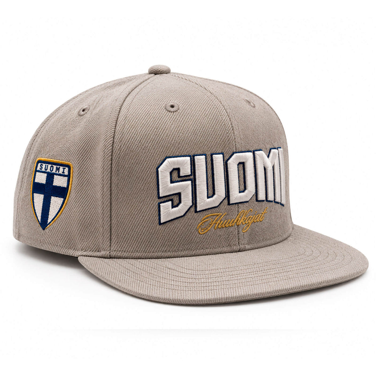 Suomi Huuhkajat Snapback lippis, Harmaa