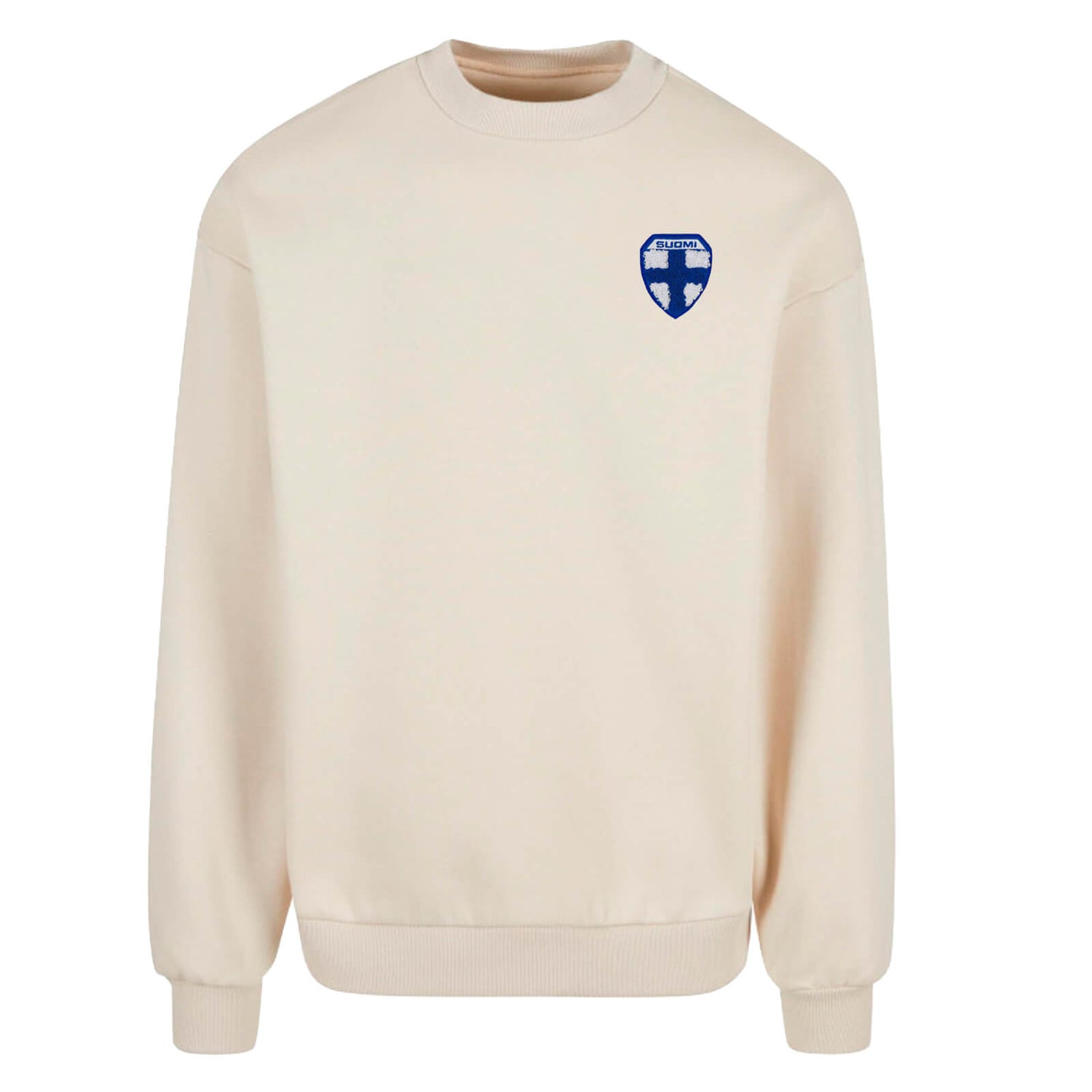 Finland Crest College with embroidery, Yellow, Women