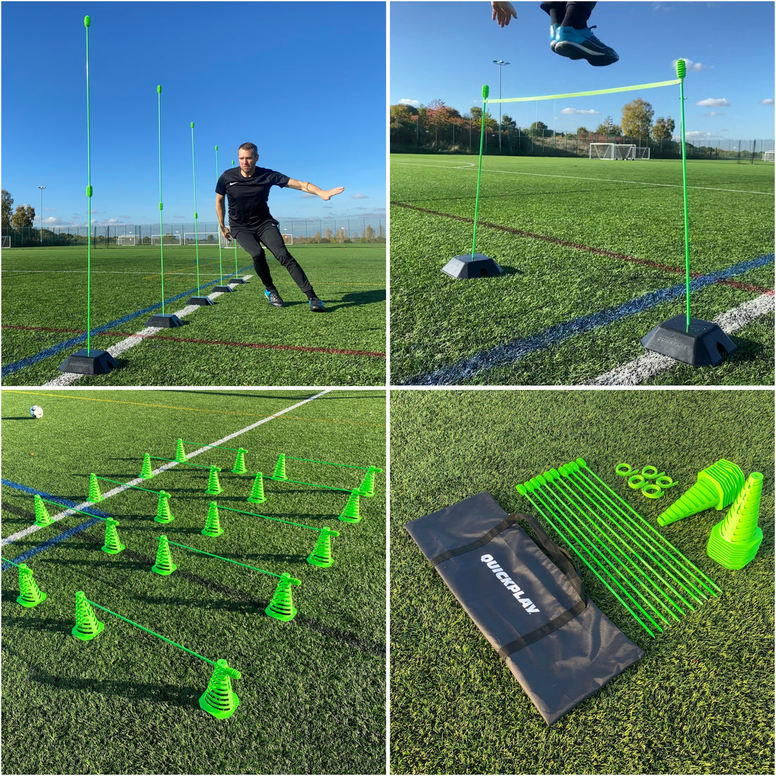 Quickplay PRO Speed & Agility Set, valmistajan harjoittelukuva