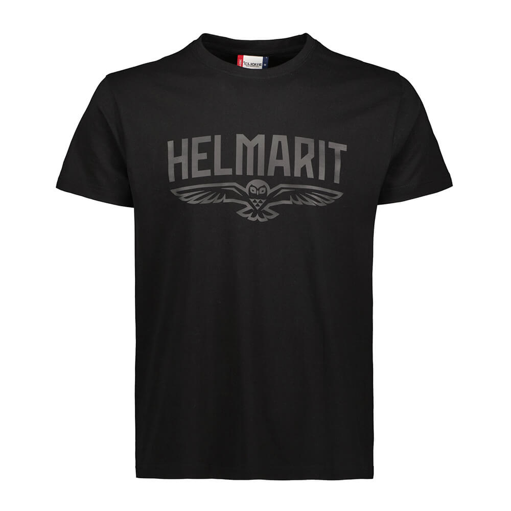 Helmarit 2.0 Black Edition puuvilla t-paita, Musta