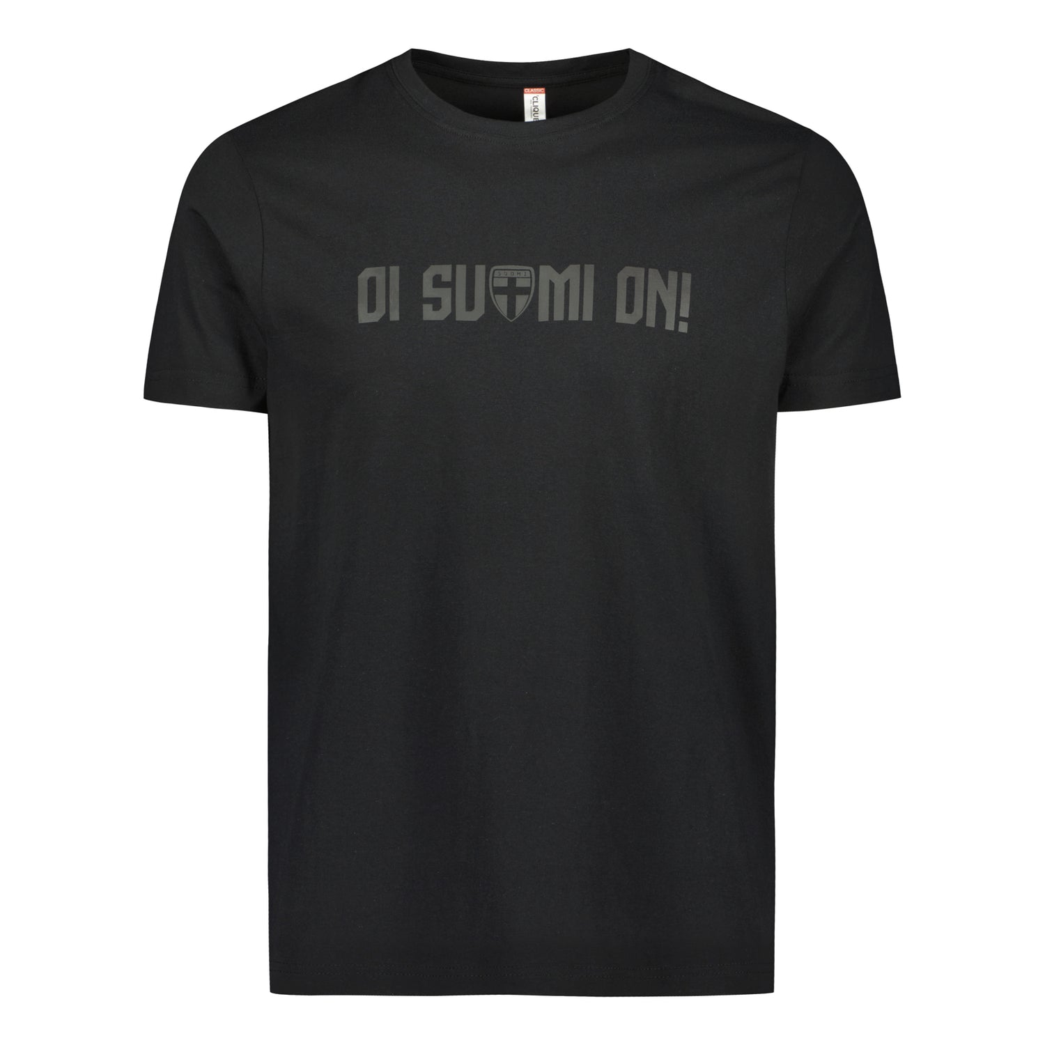 Oi Suomi On! Black Edition t-paita, Musta, Lapset